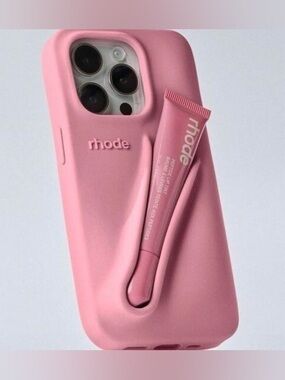 Rhode iPhone 16 pro pink case